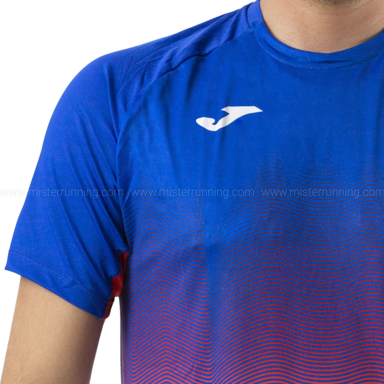 Joma Elite VII T-Shirt - Royal/White