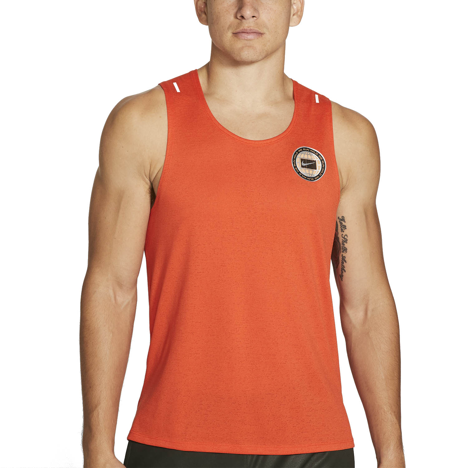 orange nike miler