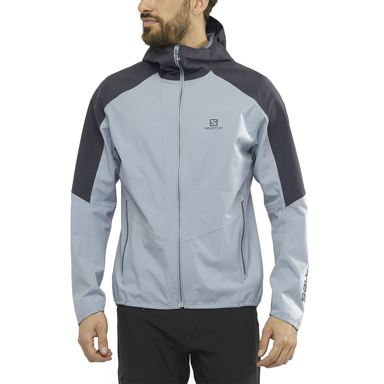 salomon running jacket mens