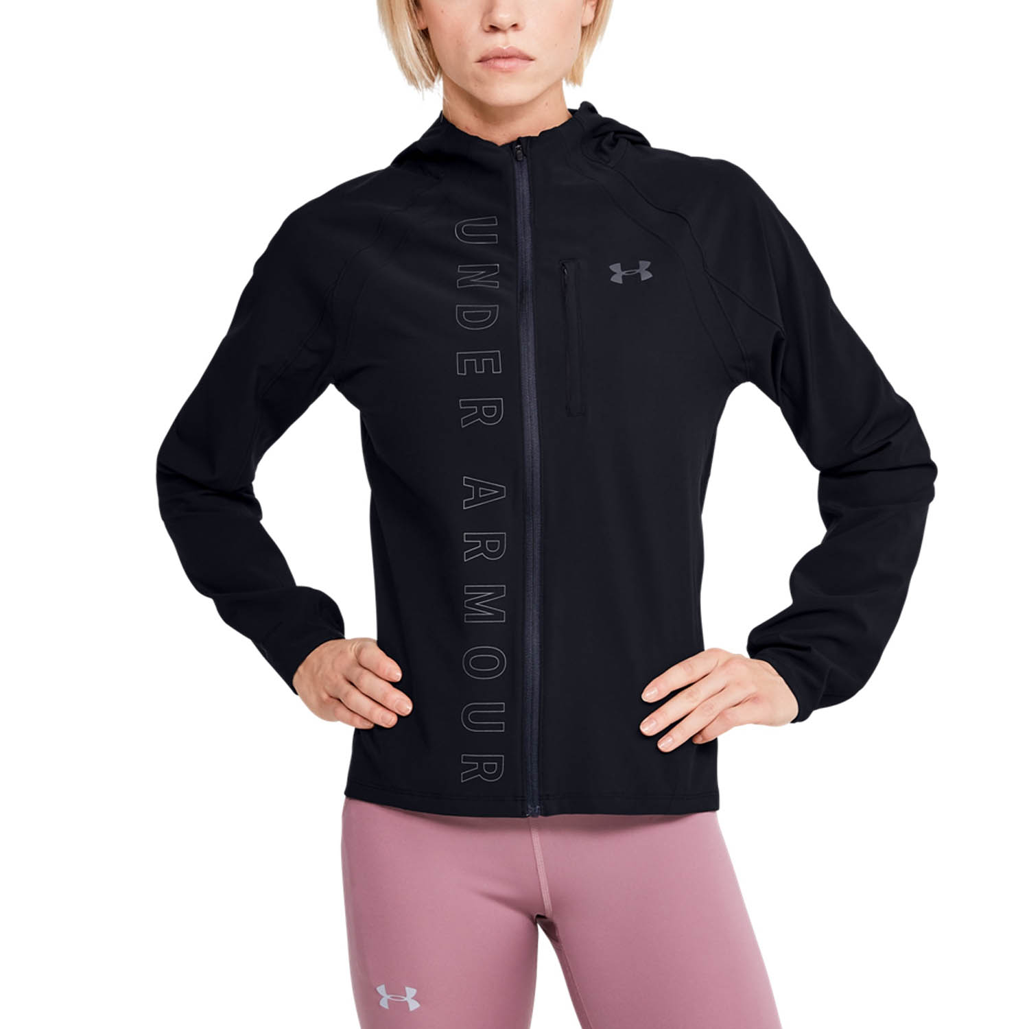Rendición Aparecer tienda de comestibles Under Armour OutRun The Storm Chaqueta Running Mujer - Black Rendición Aparecer tienda de comestibles Under Armour OutRun The Storm Chaqueta Running Mujer - Black