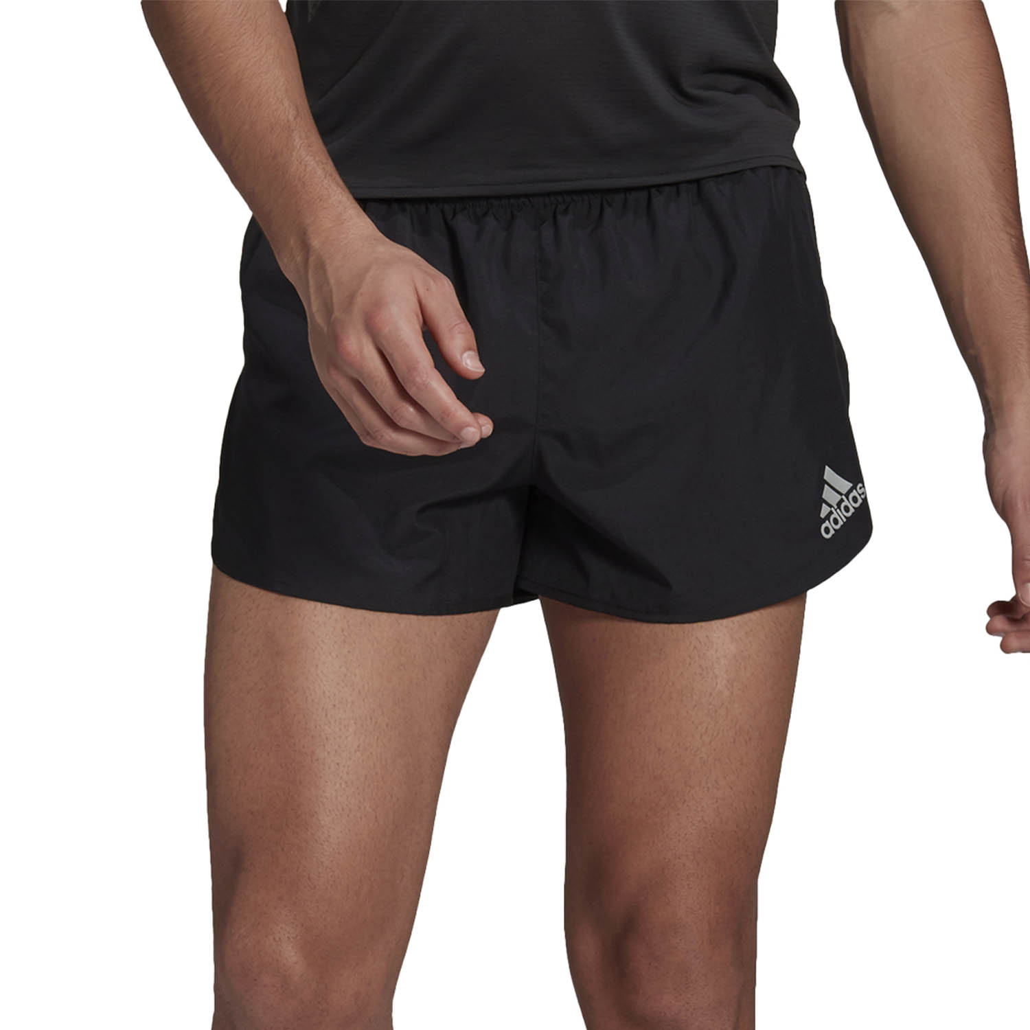 adidas Fast Split Shorts - Black