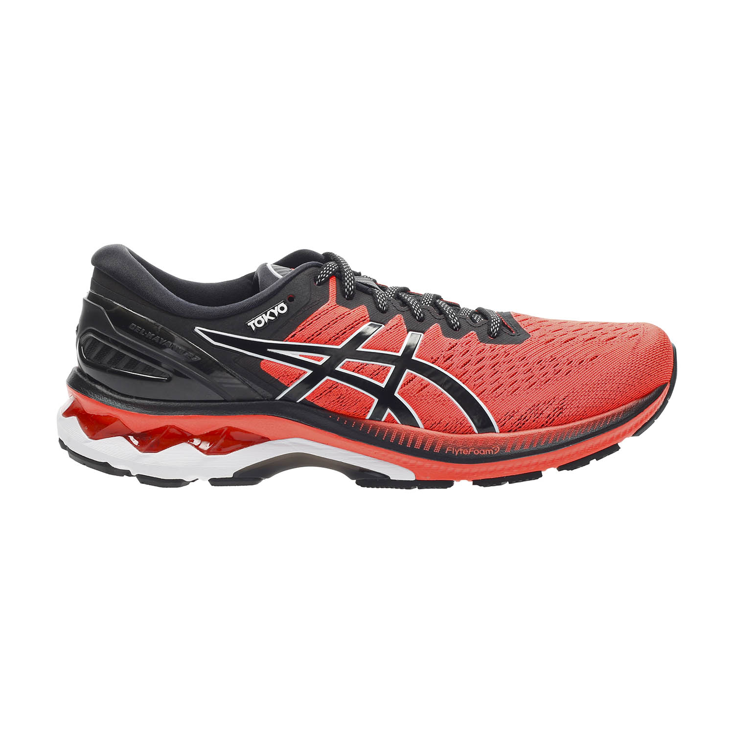 asics red runners