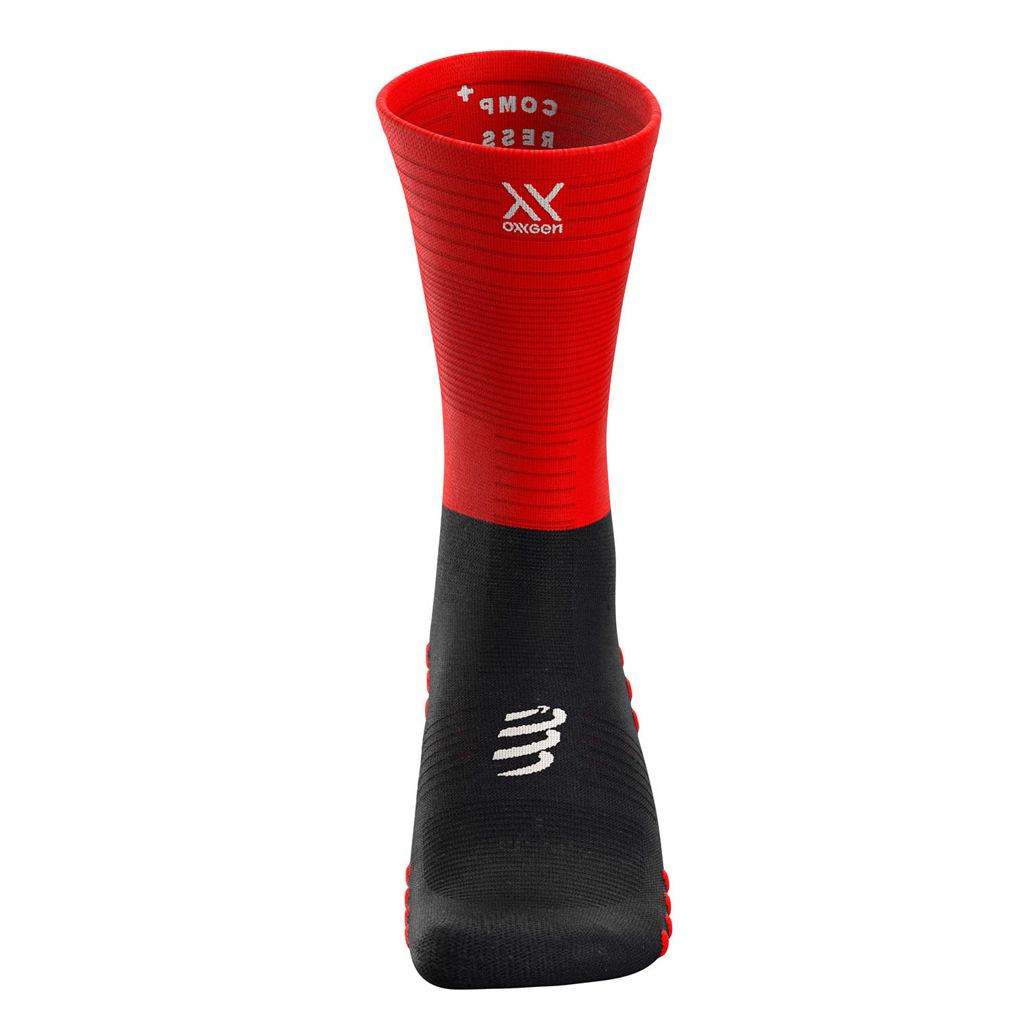 Compressport Mid Compression Socks - Black/Red