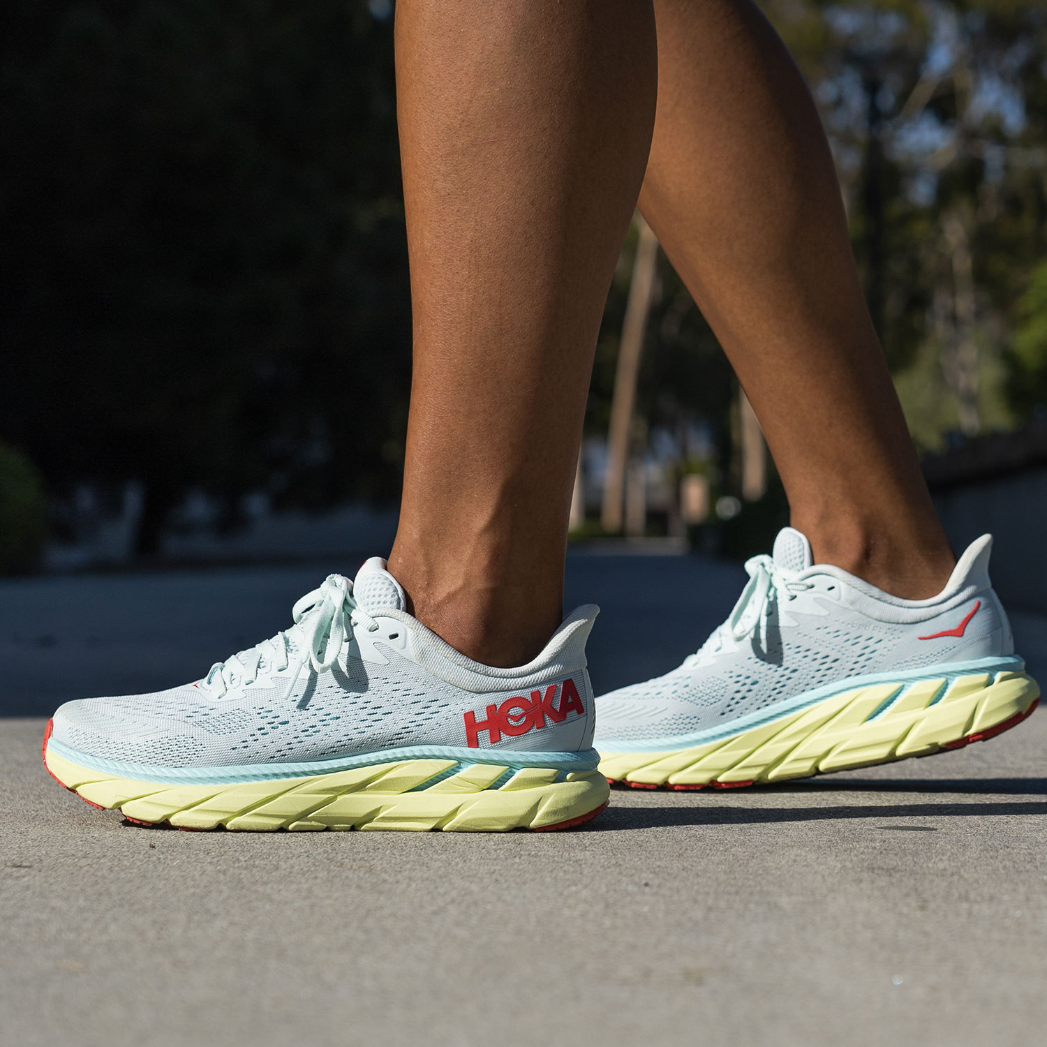 hoka one one women's clifton 7 running shoes