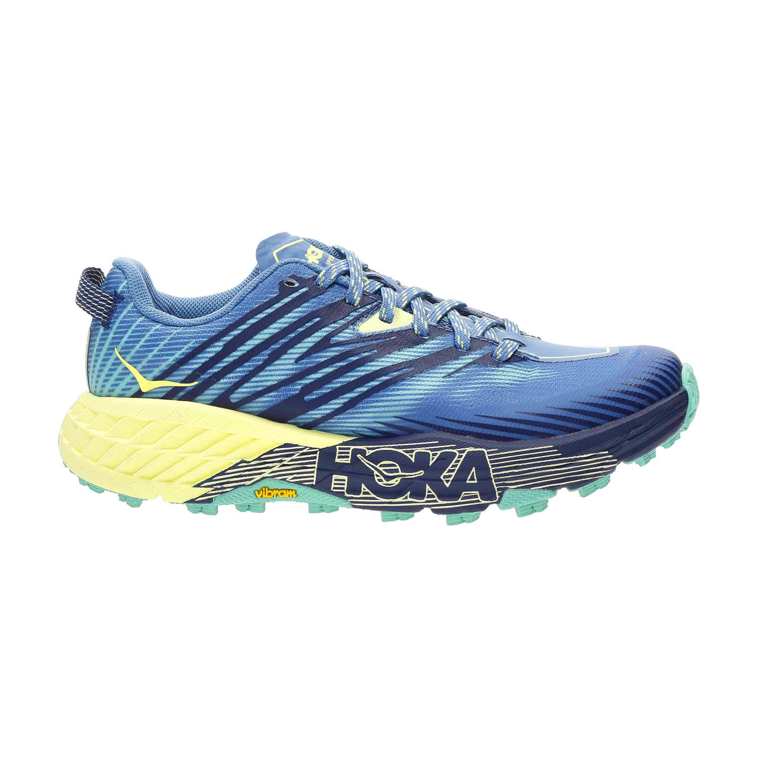 Hoka One One Speedgoat 4 Women's Trail Shoes - Provincial Blue