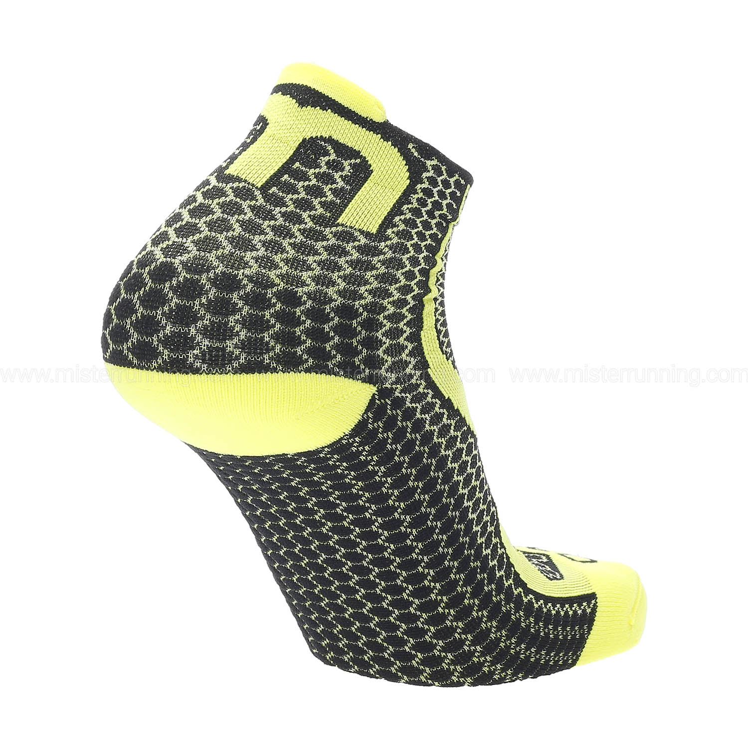 Mico Odor Zero Light Weight Socks - Nero/Giallo Fluo