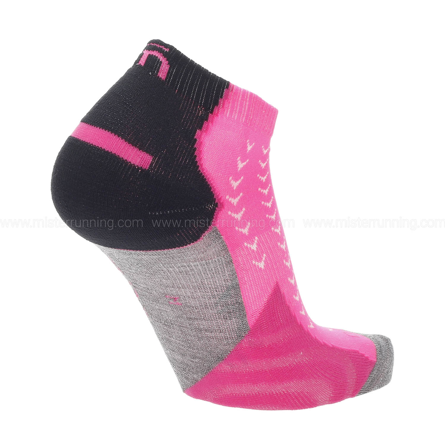 Mico Odor Zero Protech Light Weight Socks Woman - Fucsia Fluo/Nero
