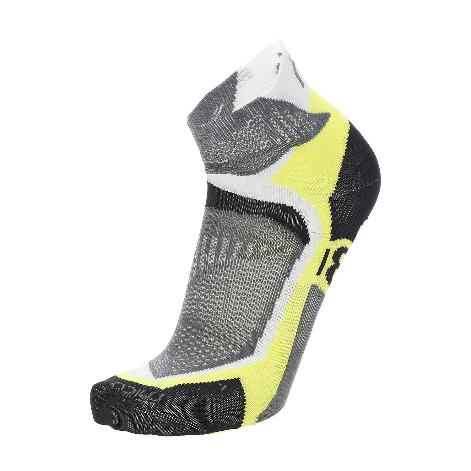 Mico X-Performance X-Light Calze - Bianco/Giallo Fluo