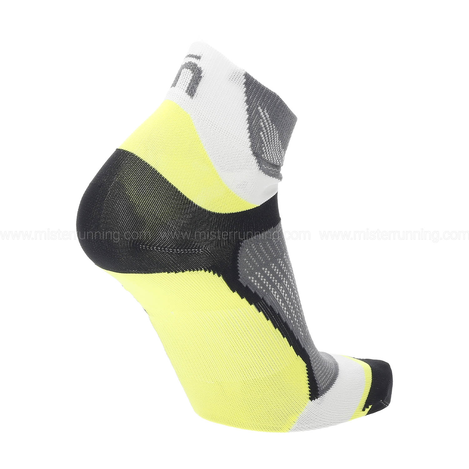 Mico X-Performance X-Light Calcetines - Bianco/Giallo Fluo