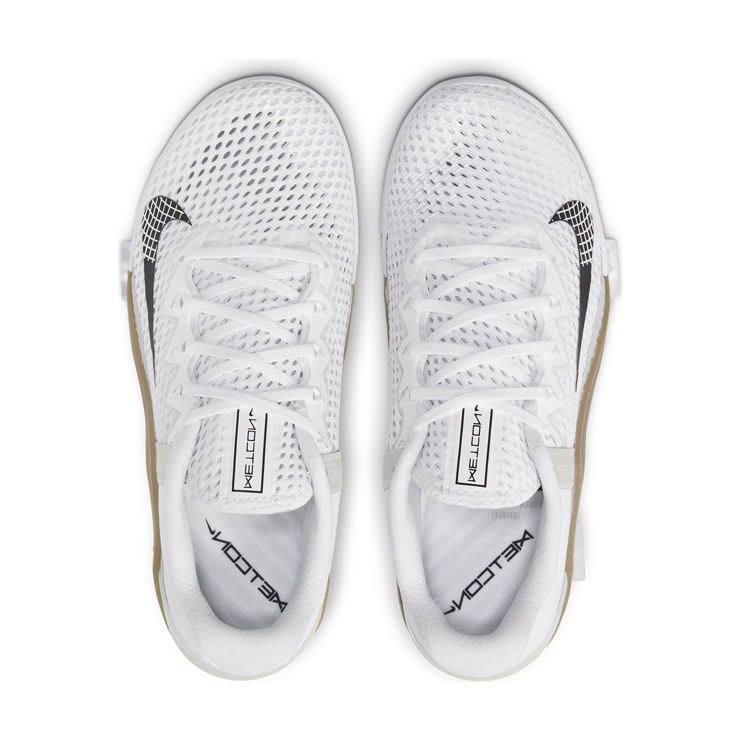 Nike Metcon 6 Training Shoes - White/Black Gum/Dark Brown