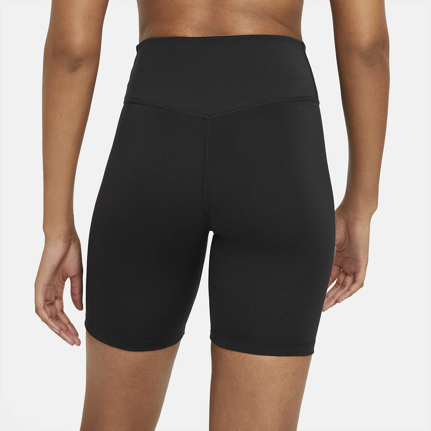 Nike One Mid Rise 7in Women's Running Shorts - Black/White