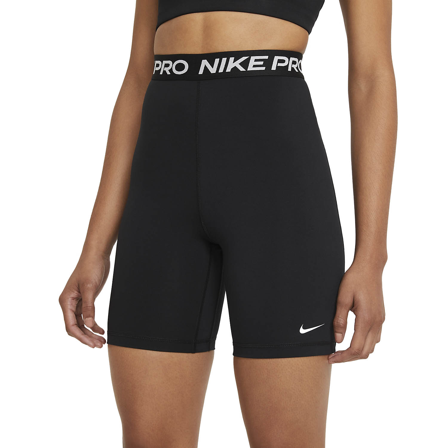 Nike Pro 365 7in Pantaloncini - Black/White