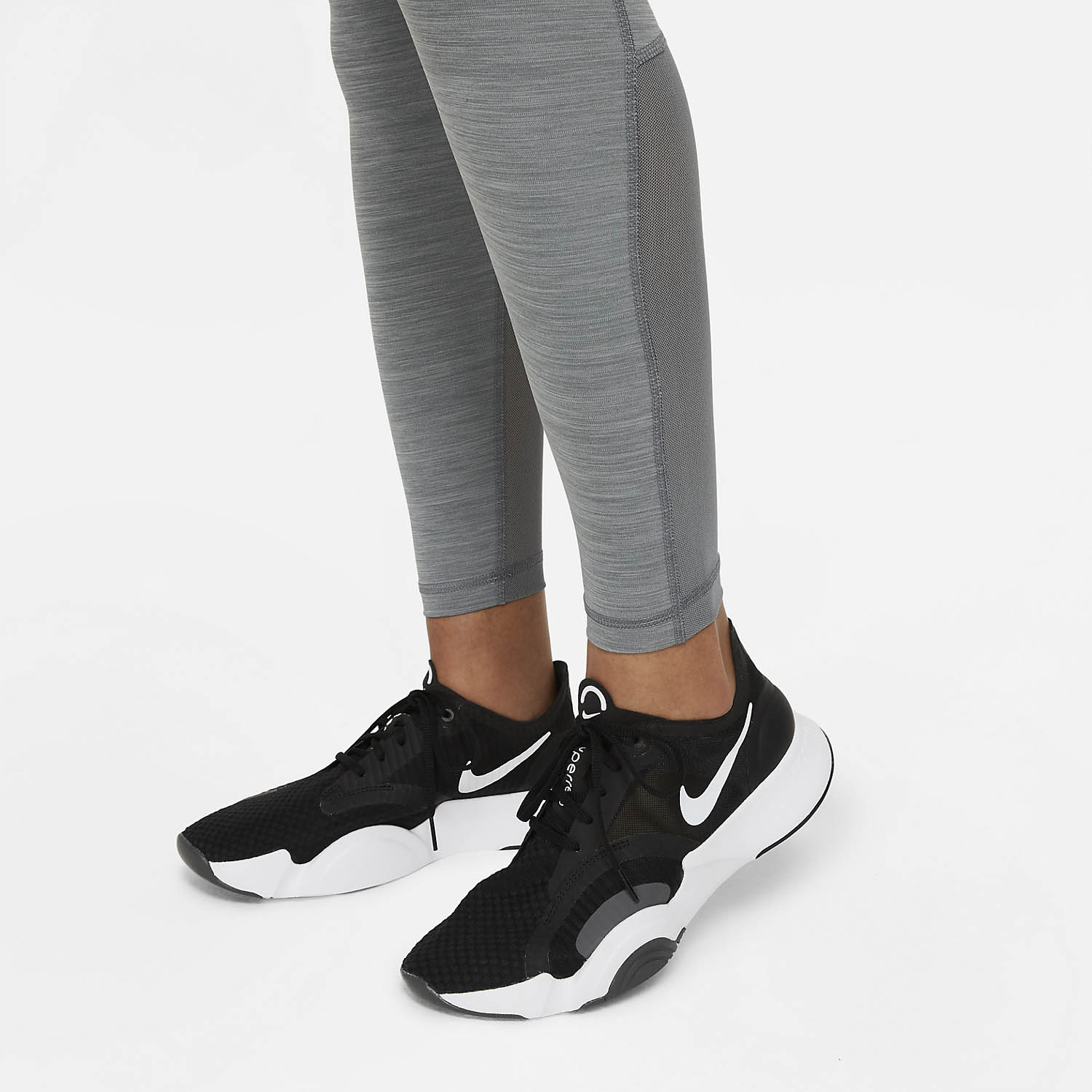 Nike Pro 365 Tights - Smoke Grey Heather/Black/White