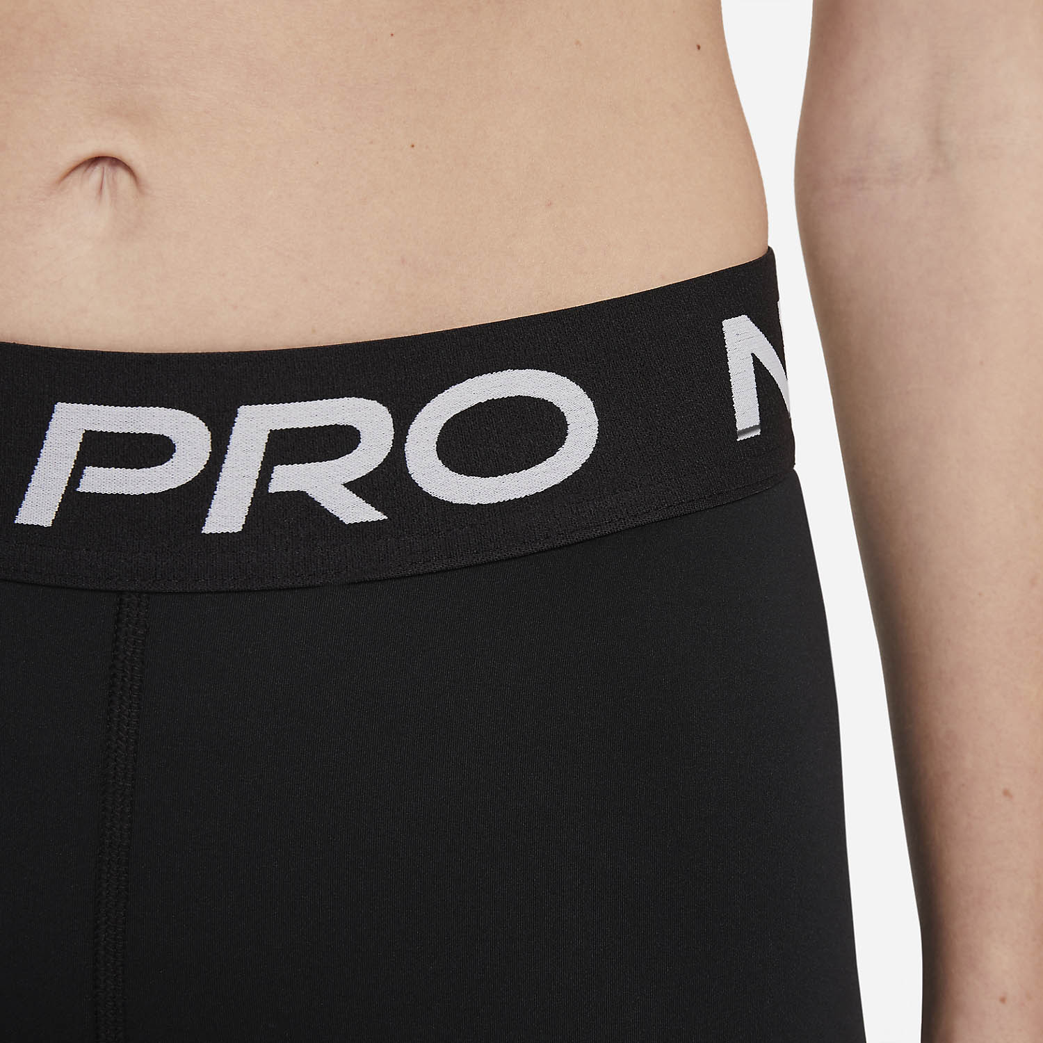 Nike Pro 365 5in Shorts - Black/White