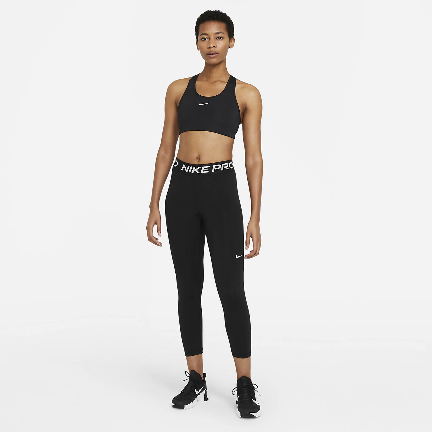 Nike Pro 365 Tights - Black/White