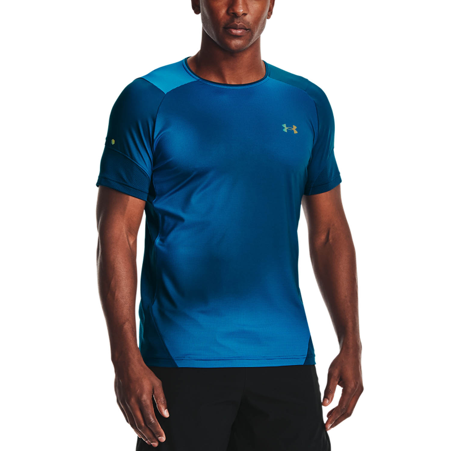 Under Armour HeatGear 2.0 Men's Training T-Shirt - Blue Circuit