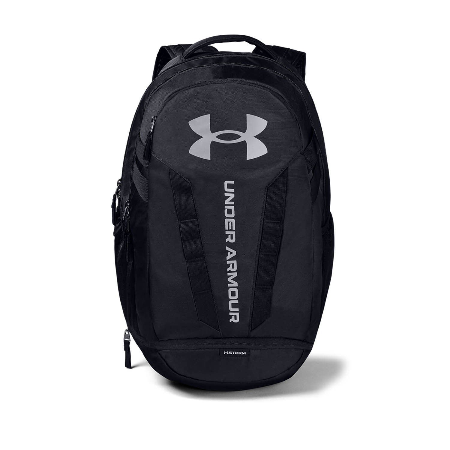 Under Armour Hustle 5.0 Backpack - Black/Silver