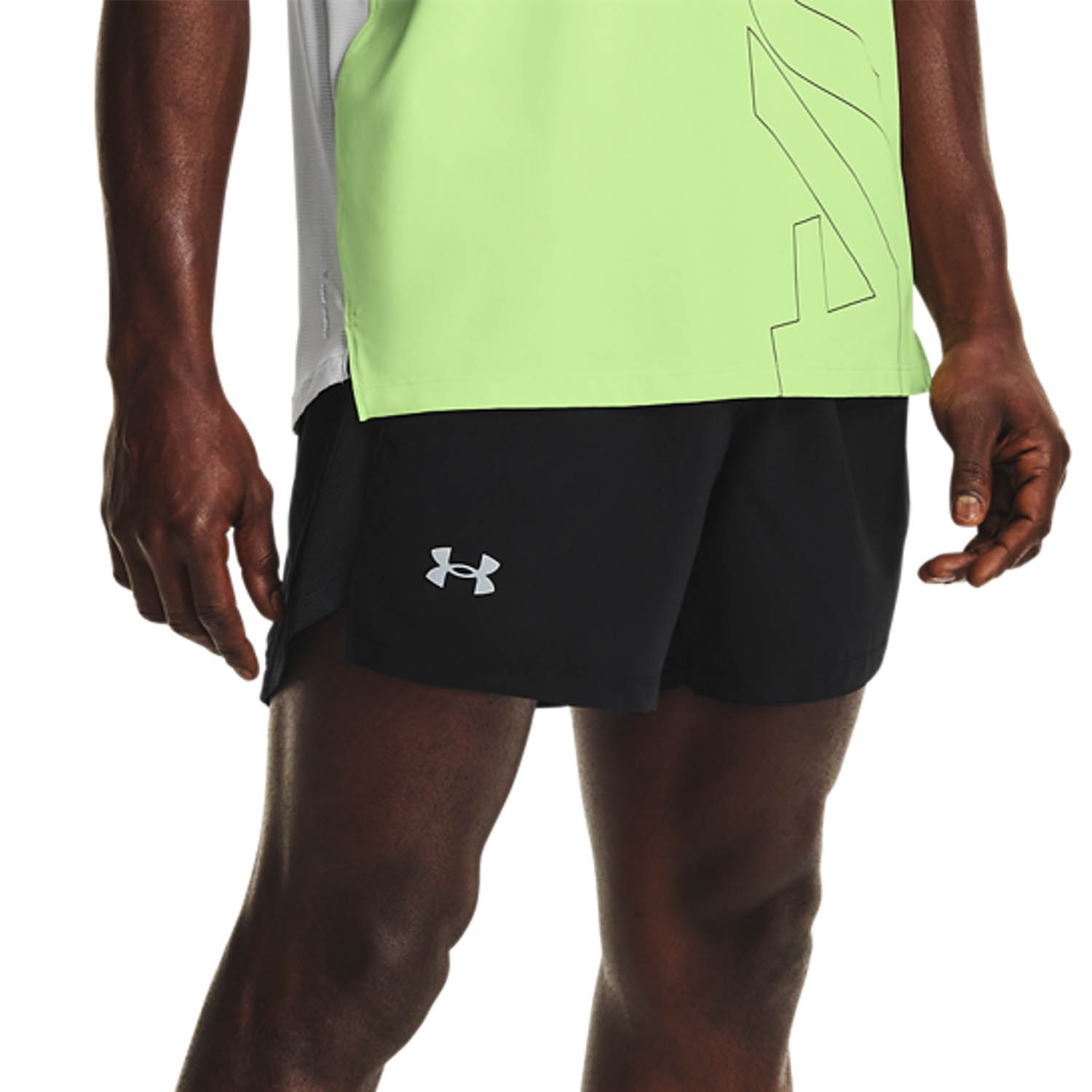 Joma Olimpia 5in Shorts de Trail Running Hombre - Black