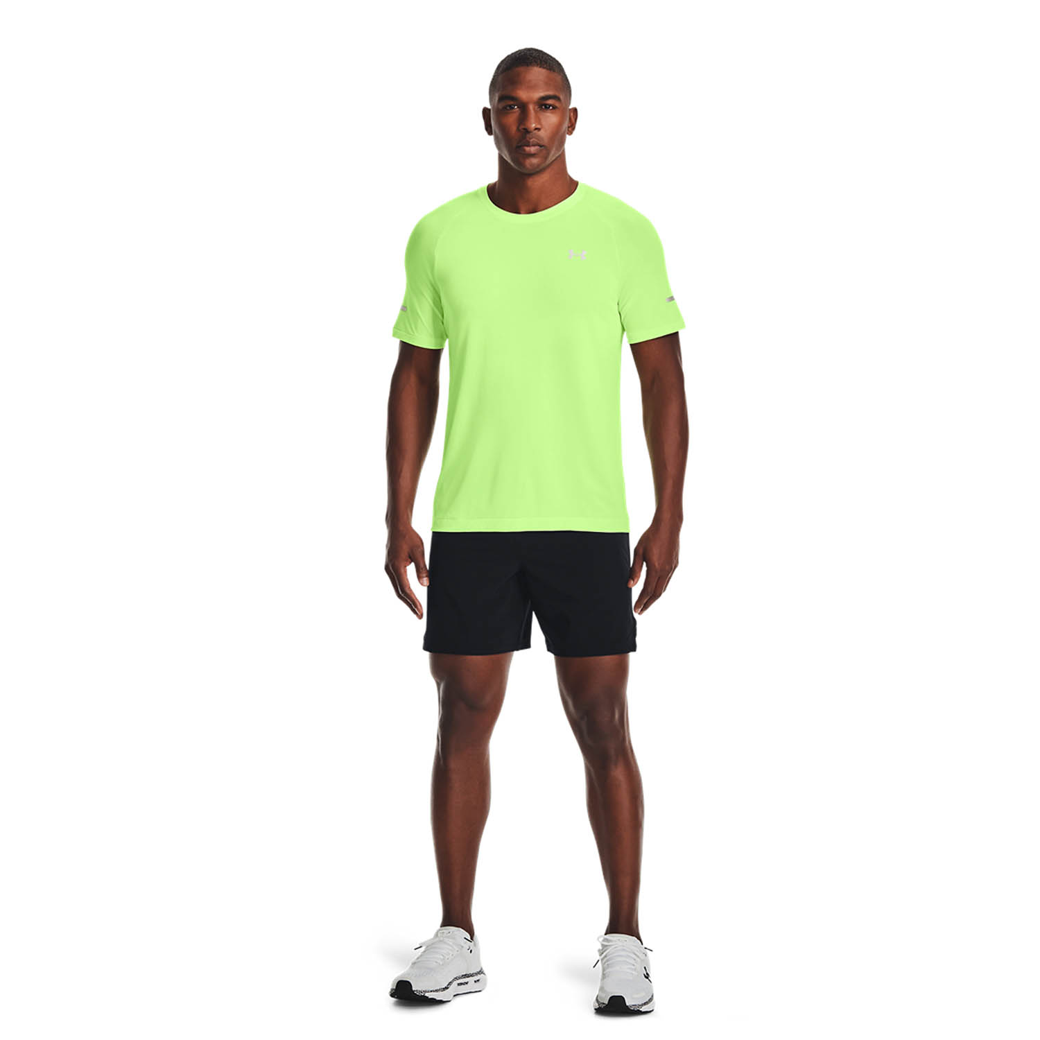 Under Armour Speedpocket 7in Shorts - Black/Reflective