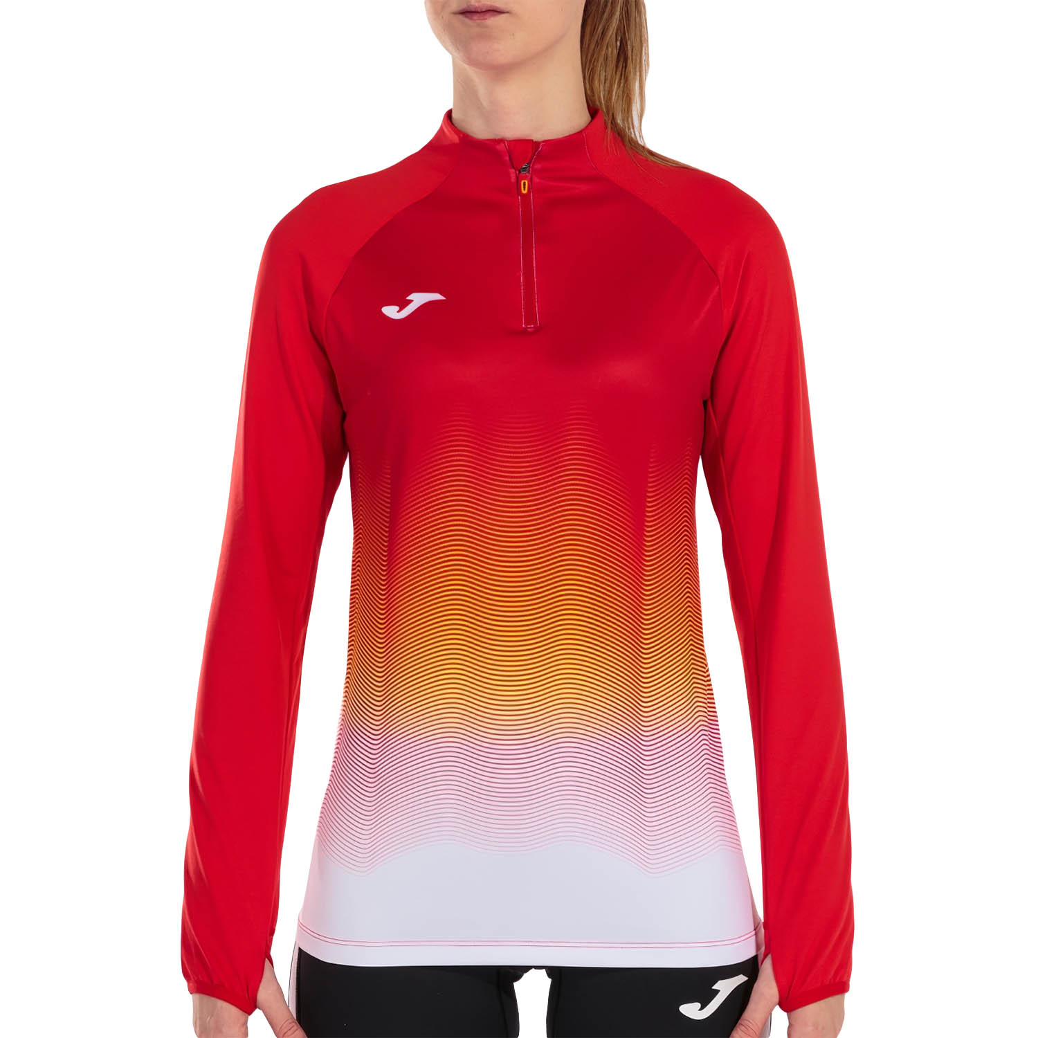 Joma Elite VII Camisa de Running Mujer - Red/White