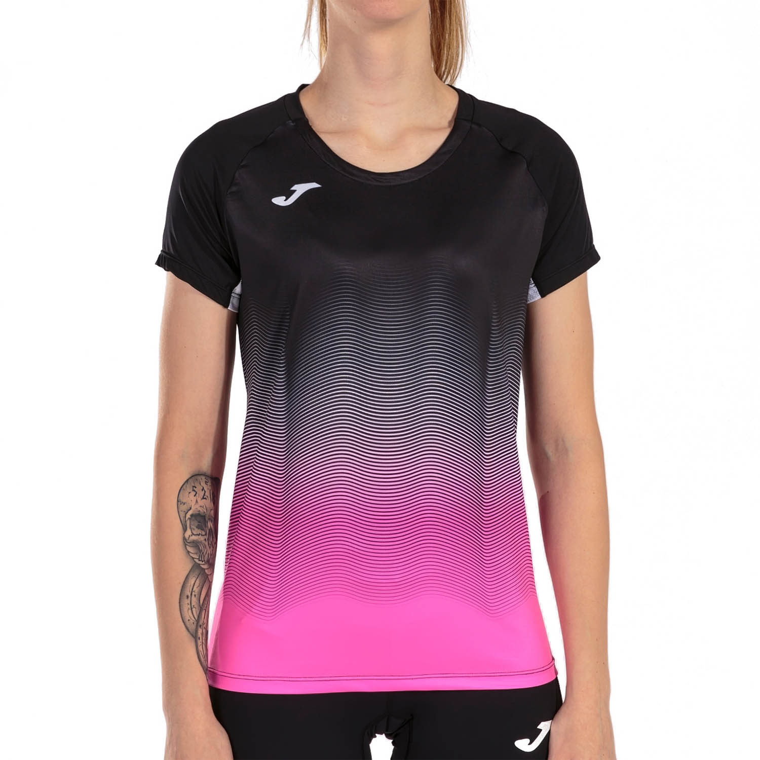 Colore Rosa t-shirt molto traspirante e leggero Ekeko Donna Bandiera Pirata atletica e sport in generale Taglia XL running 