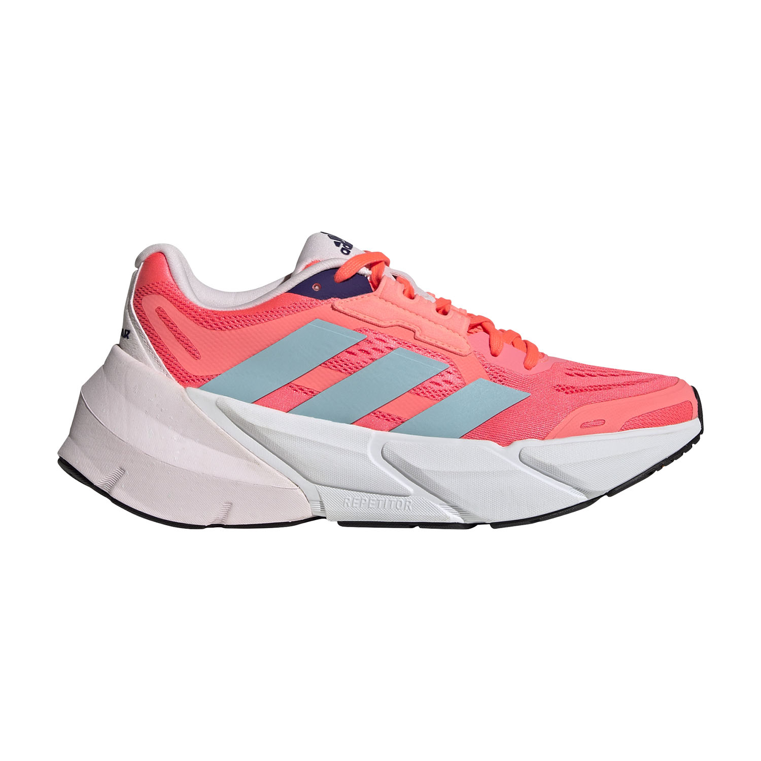 Polo Ajustamiento acortar adidas Adistar Zapatillas de Running Mujer - Turbo/Hazy Sky