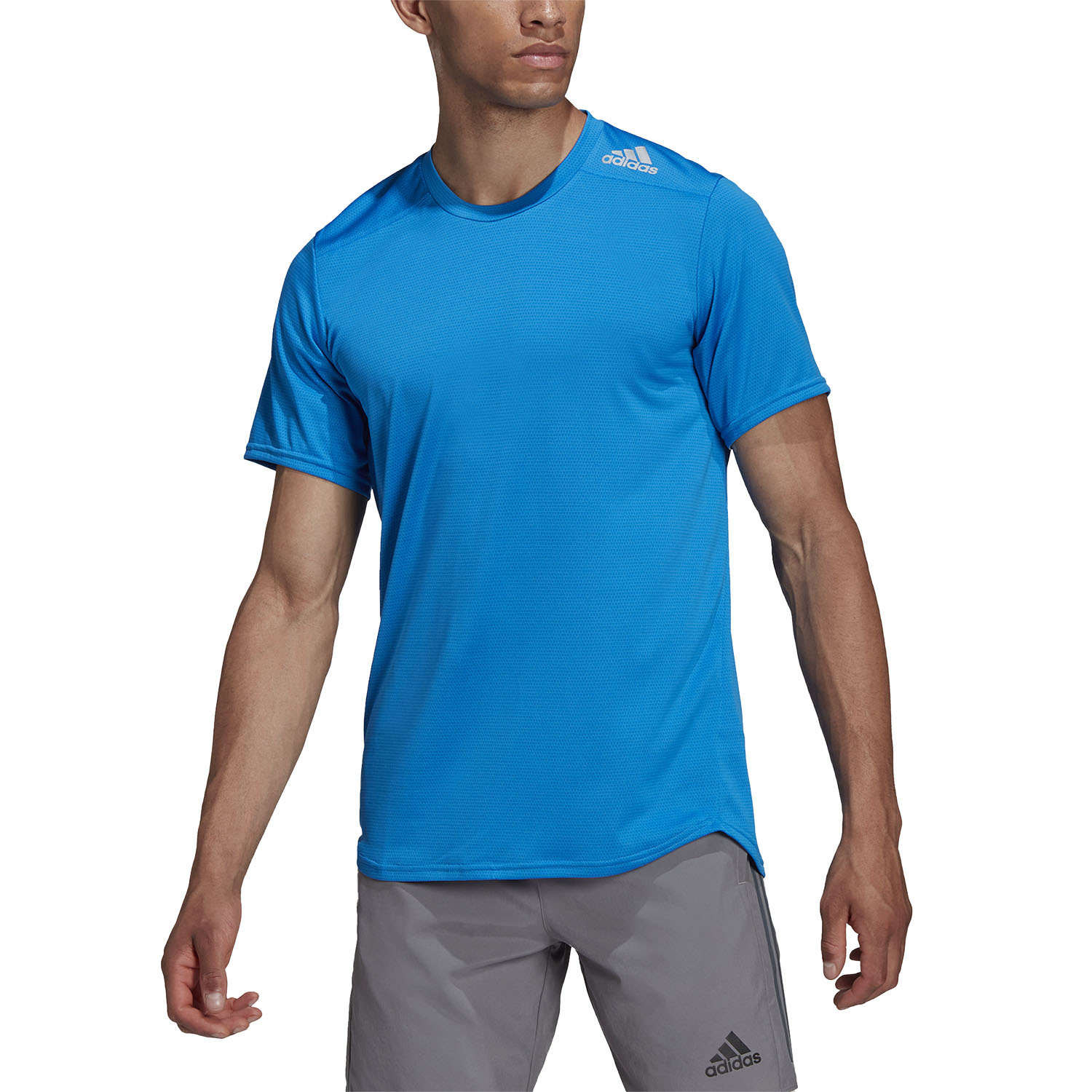 adidas D4R Men's Running T-Shirt - Semi Mint Rush