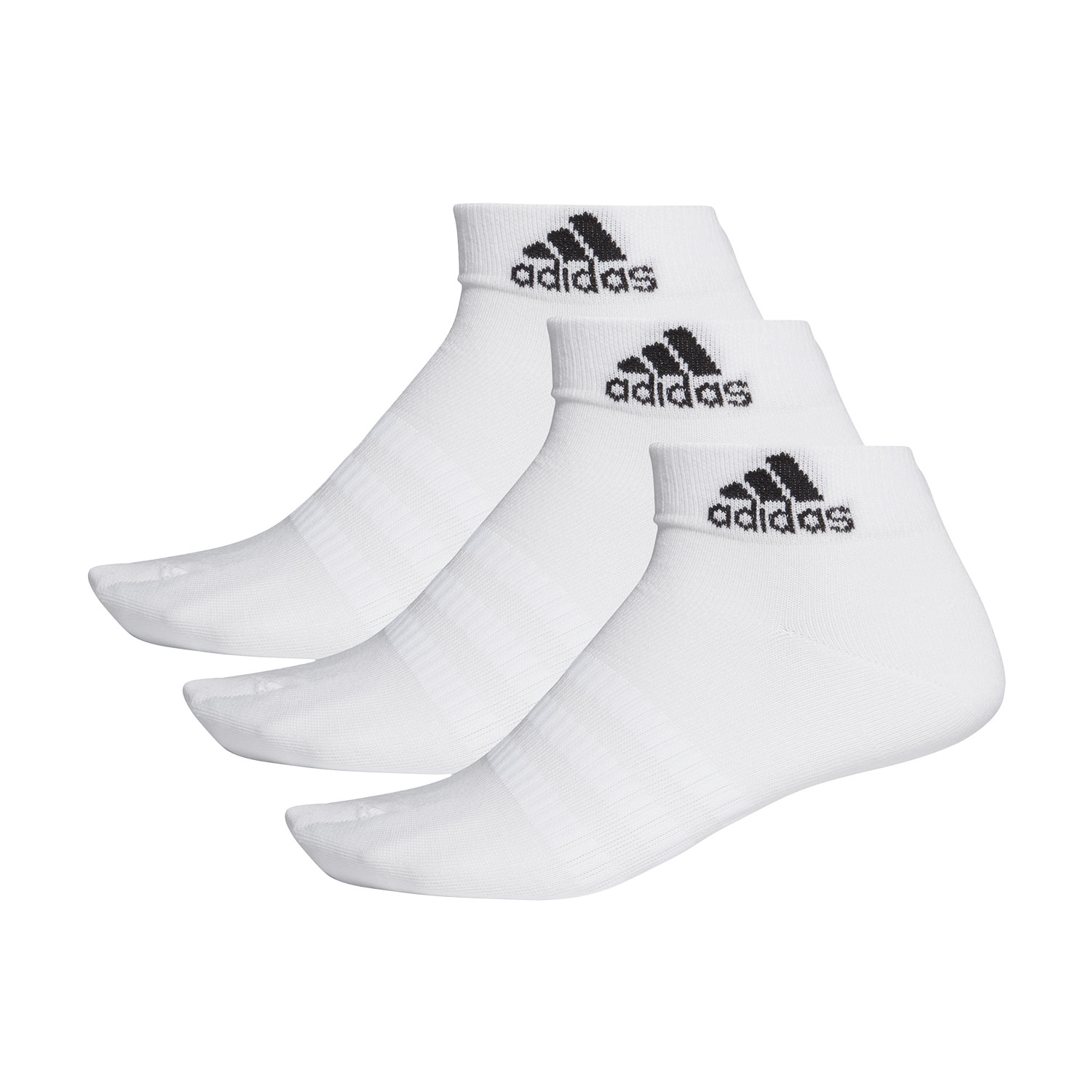 adidas Light x 3 Calze da Running - White