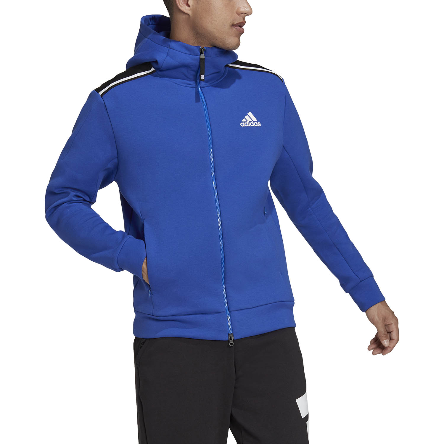 adidas Z.N.E. Felpa da Allenamento Uomo - Bold Blue