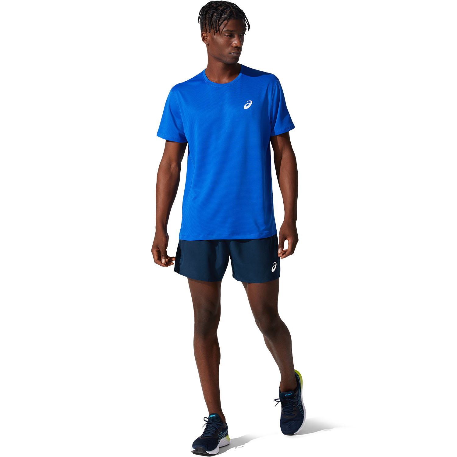 Asics Core 5in Men\'s Running Shorts - French Blue