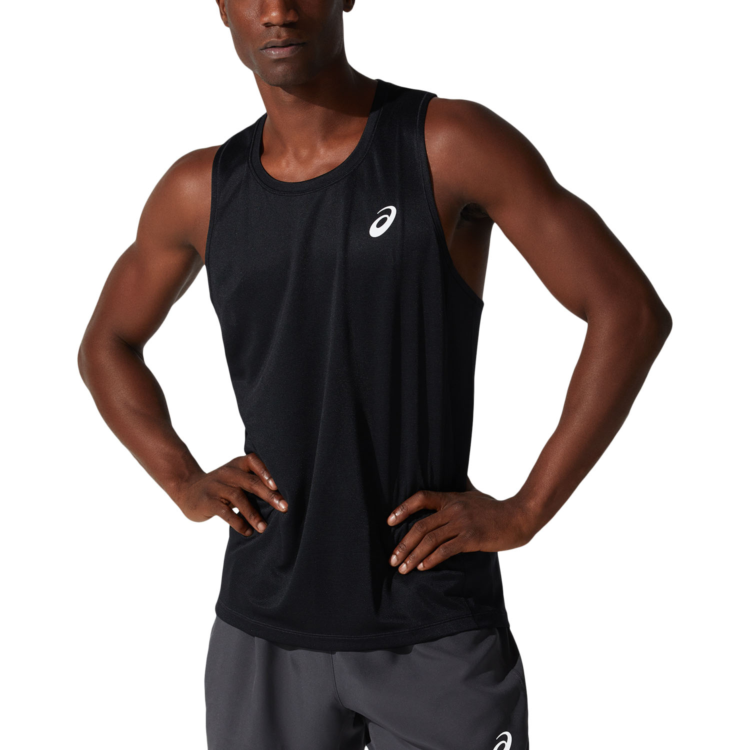 Asics Core Logo Tank - Performance Black