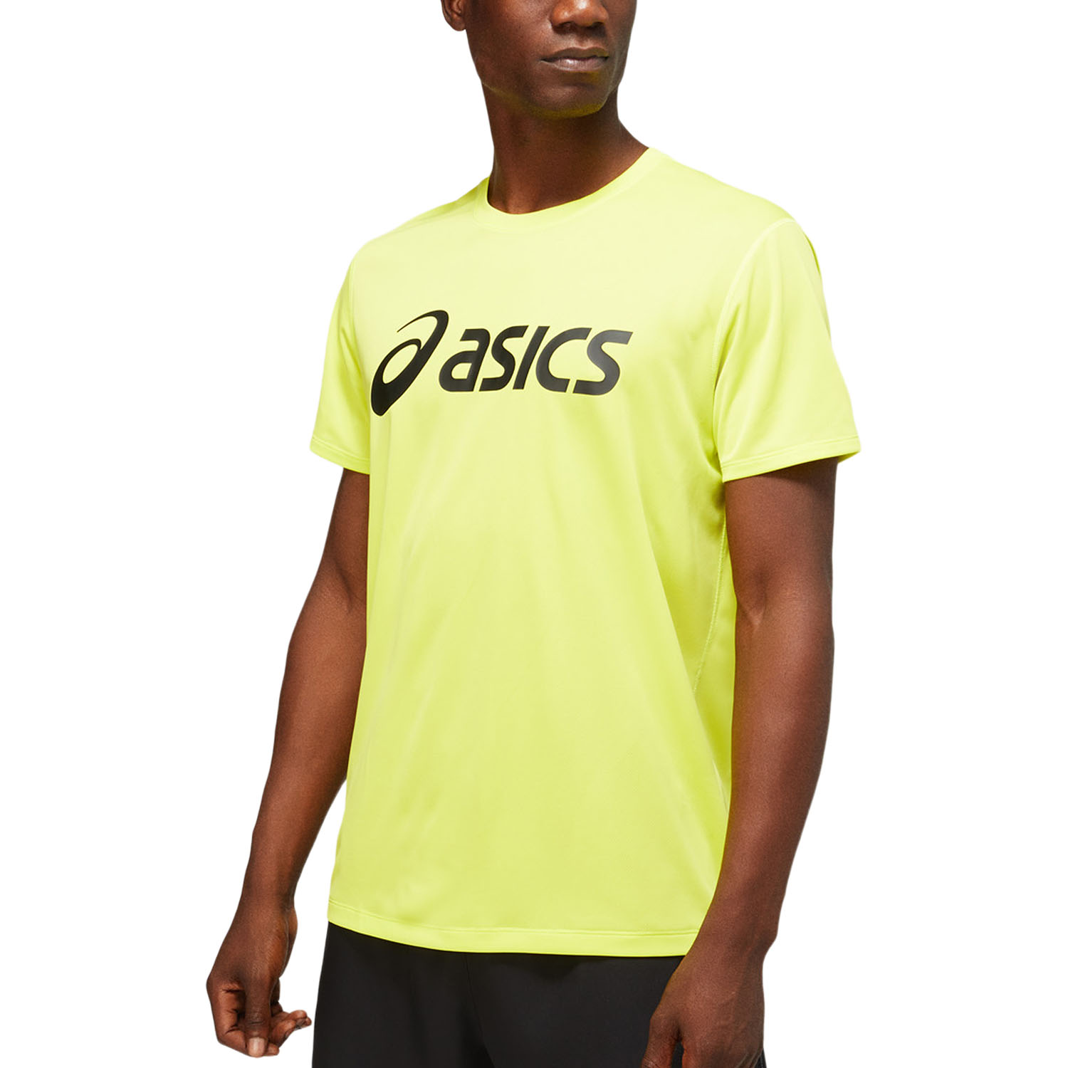 Asics Camiseta Running Hombre - Suzu/Performance Black