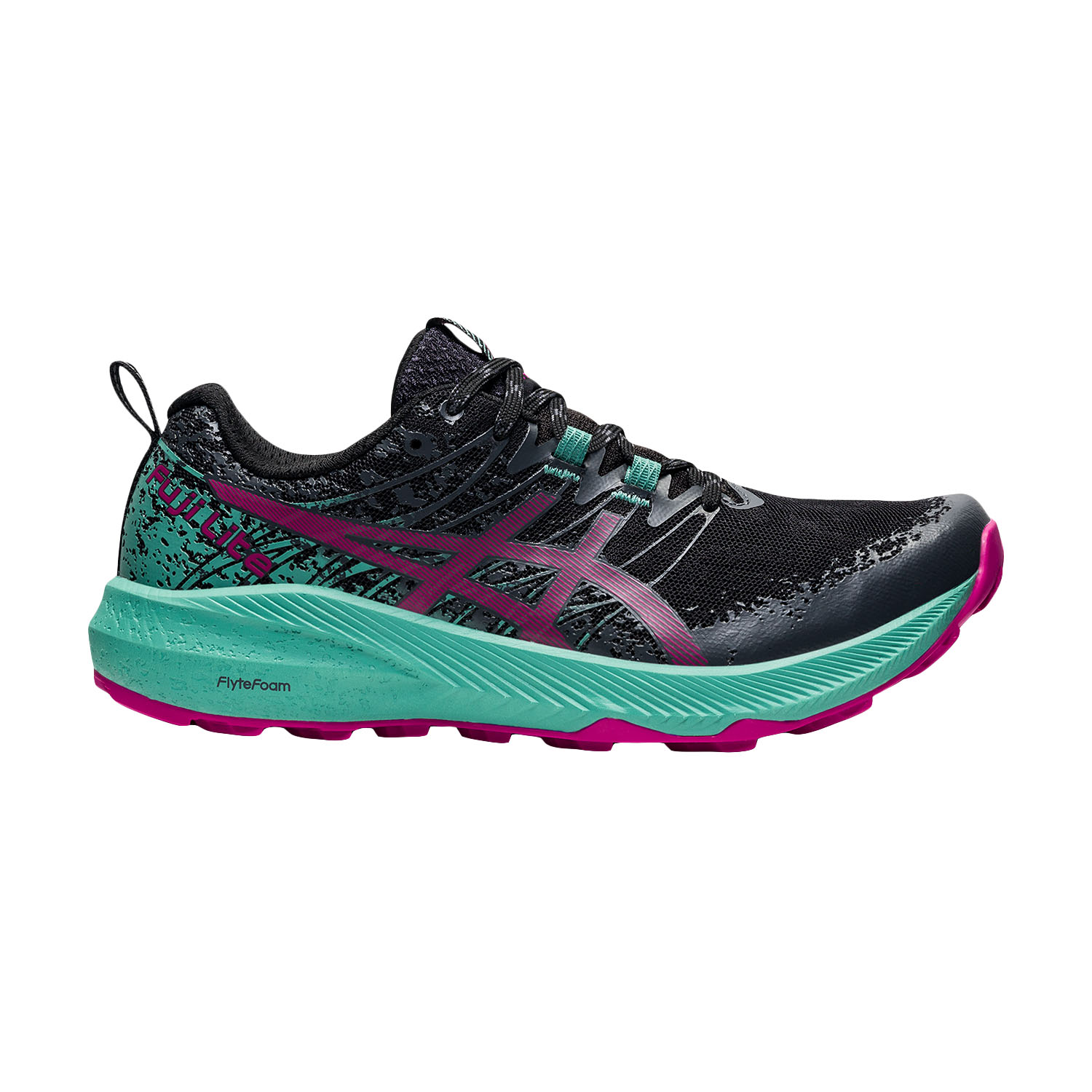 Pulido barbilla Trascendencia Asics Fuji Lite 2 Zapatillas de Trail Mujer - Black/Fuchsia Red