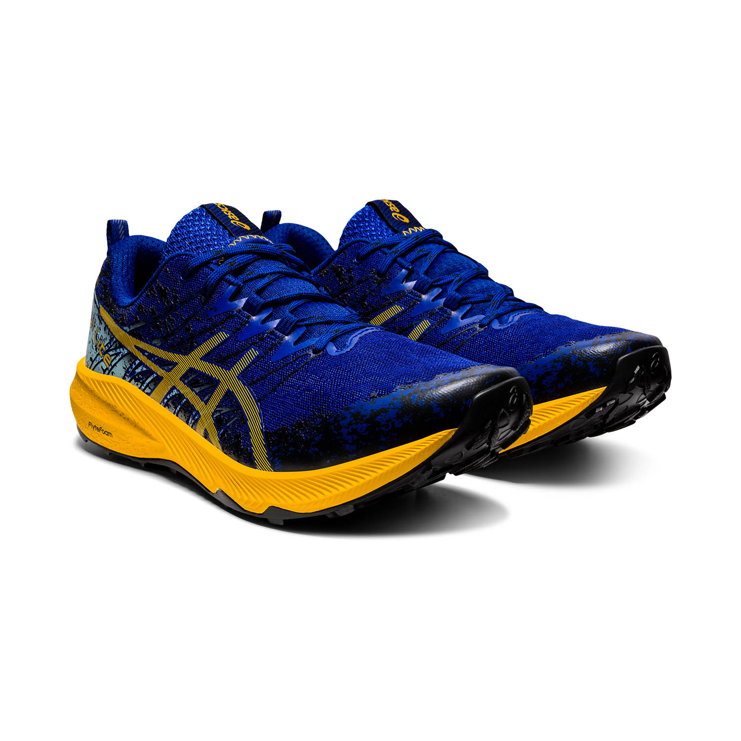 Asics Fuji Lite 2 Men's Trail Running Shoes - Monaco Blue
