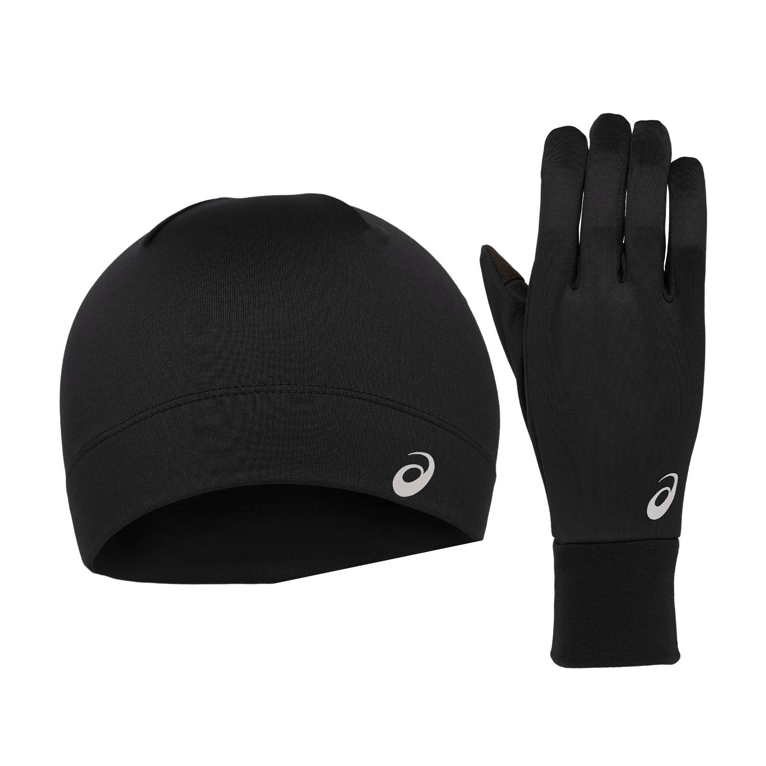 Idear tenga en cuenta Museo Asics Logo Pack Guantes y Gorro de Running - Performance Black