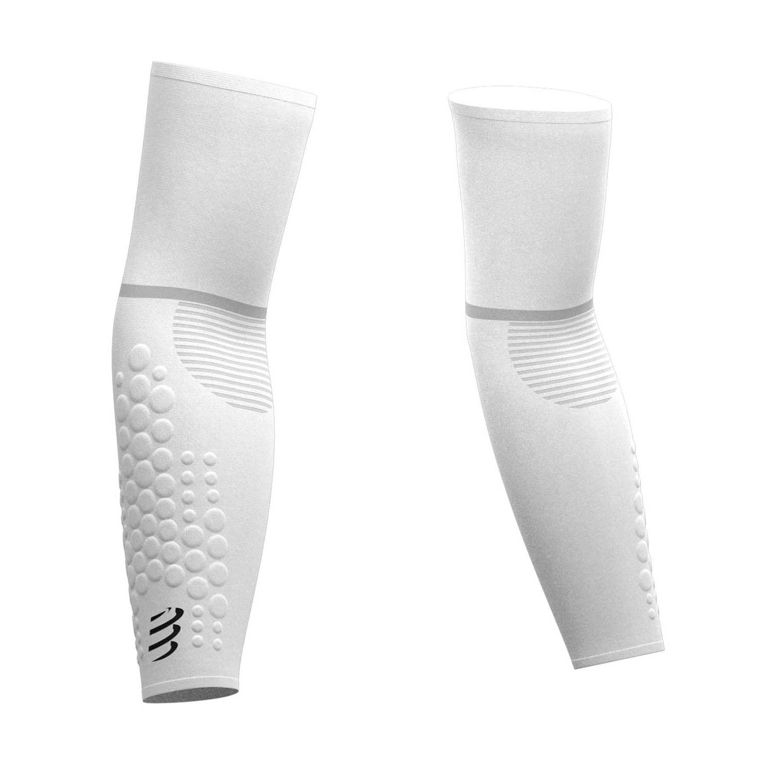 Compressport Armforce Ultralight Manicotti a Compressione - White