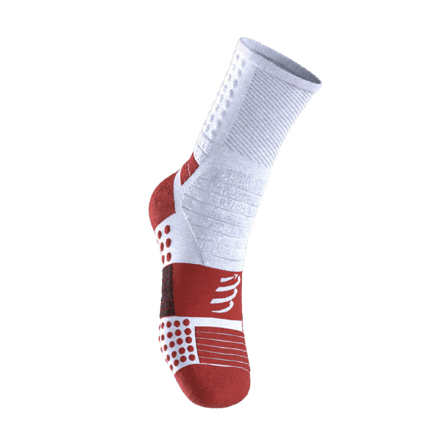 Compressport Pro Marathon Socks - White