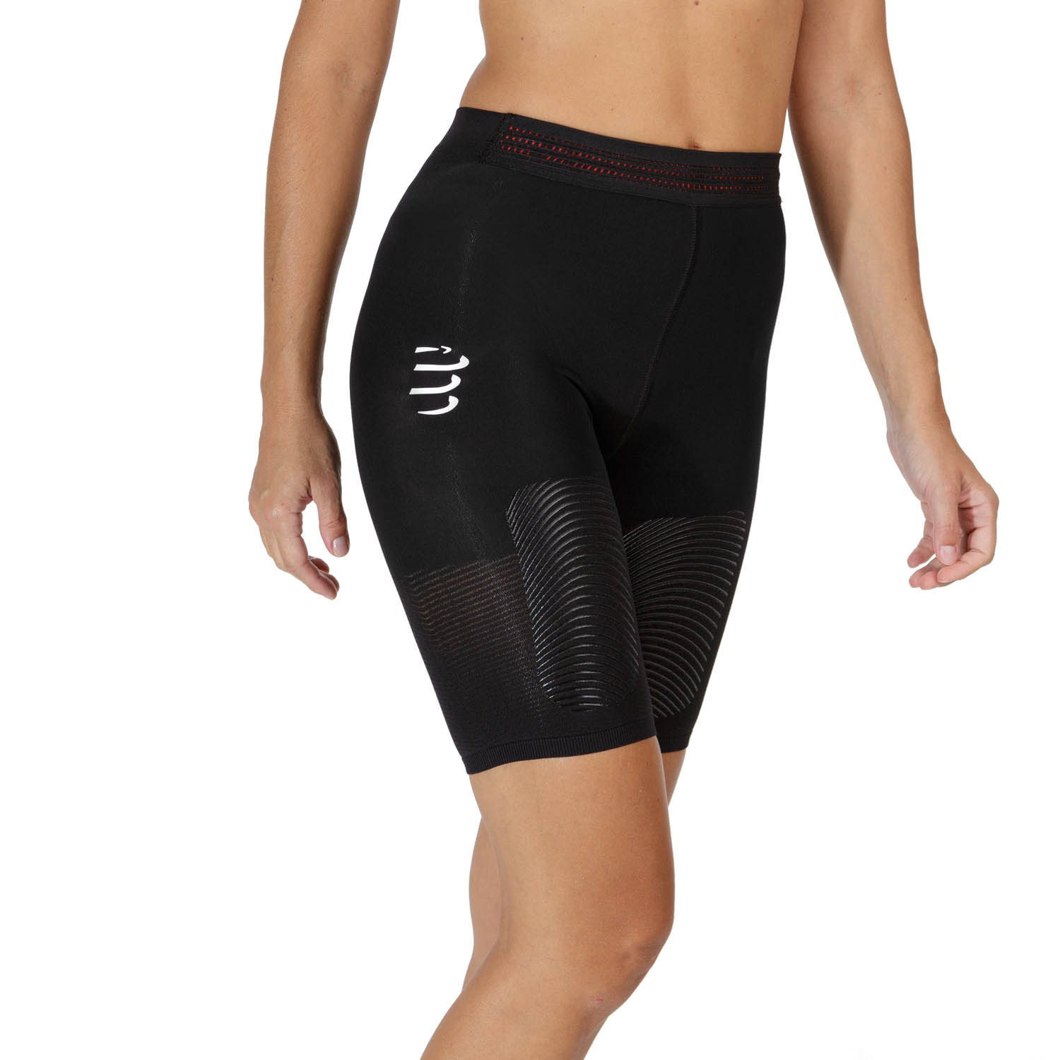 Compressport Under Control 7.5in Pantaloncini - Black