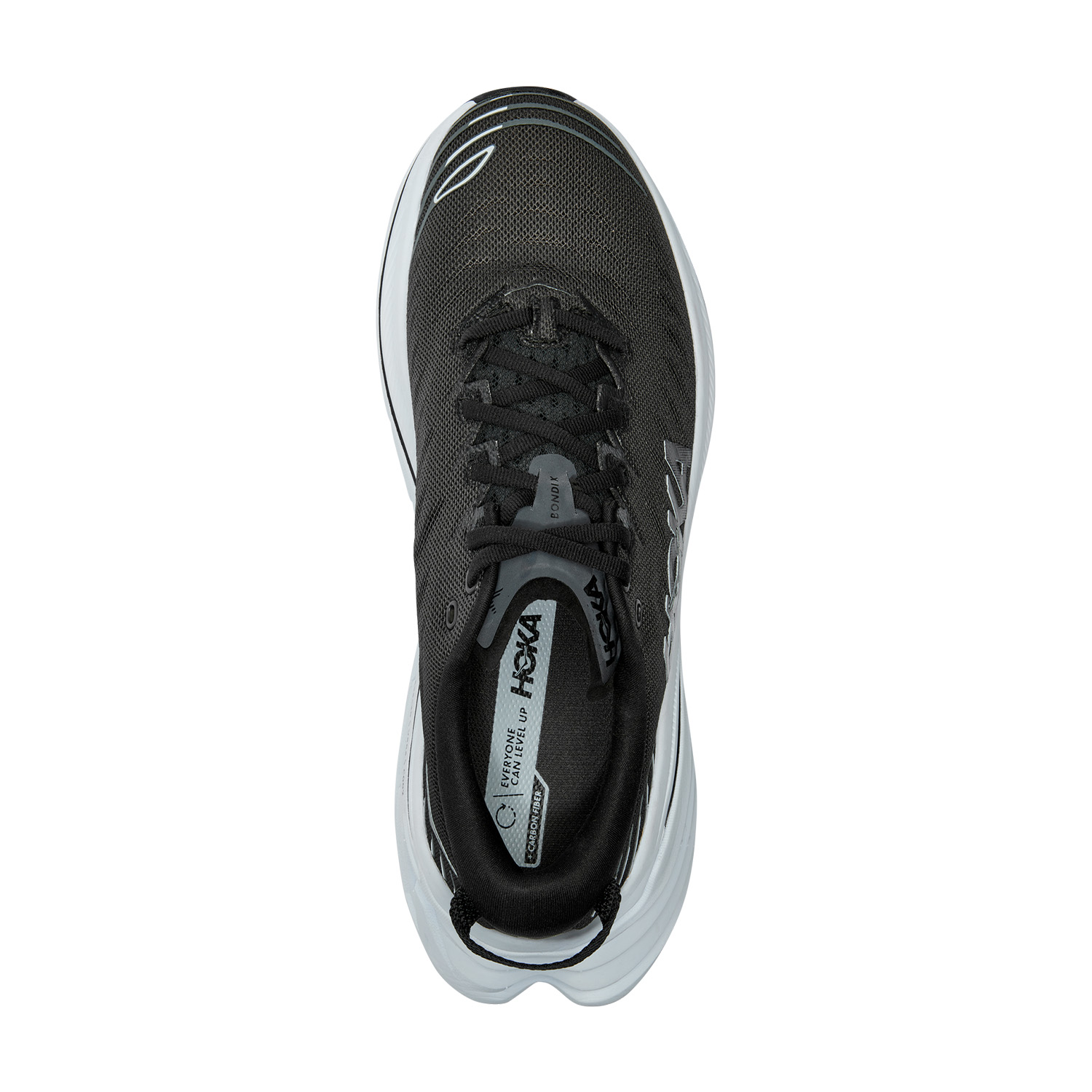 Hoka Bondi X - Black/White