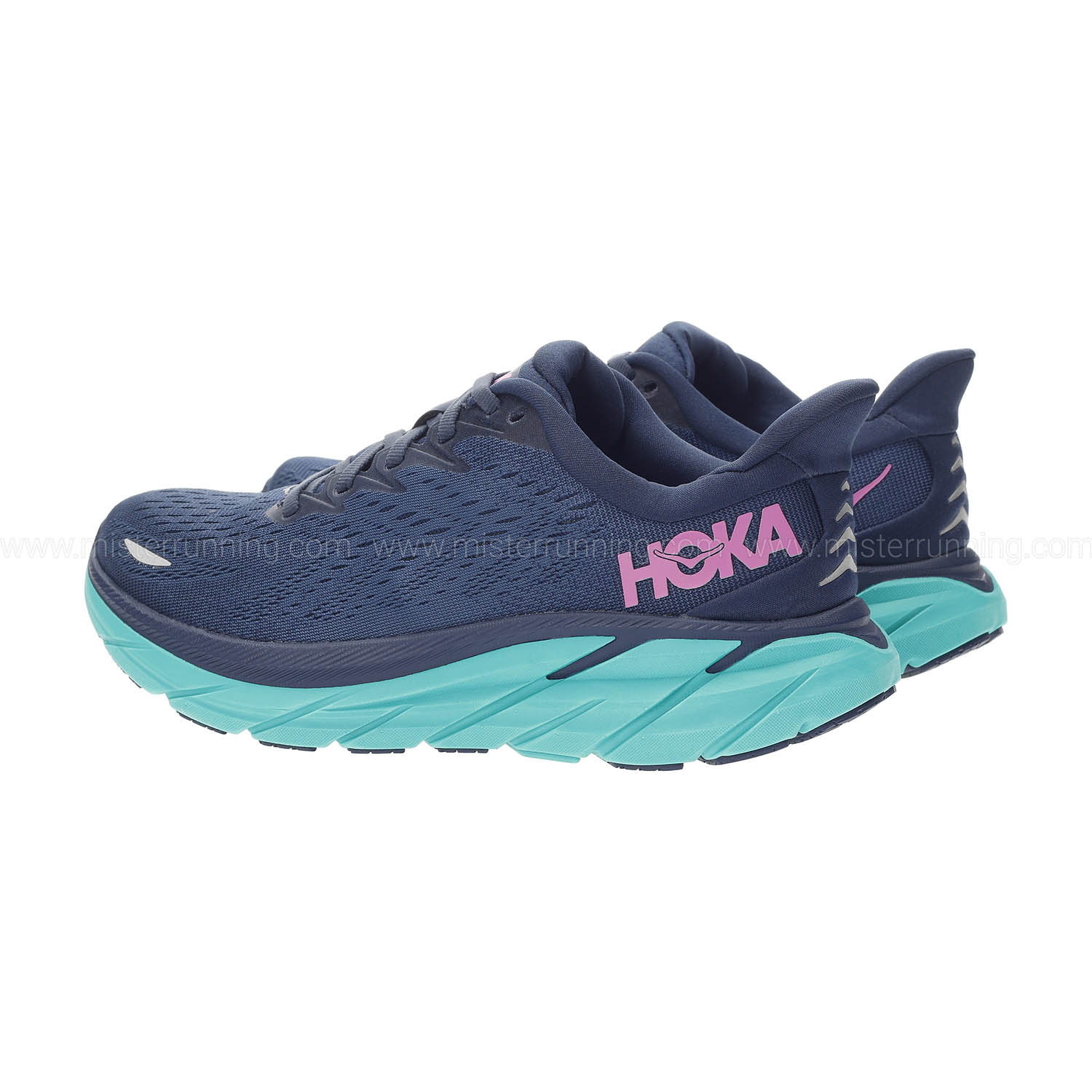 Hoka One One Clifton 8 Women's Running Shoes - Outer Space