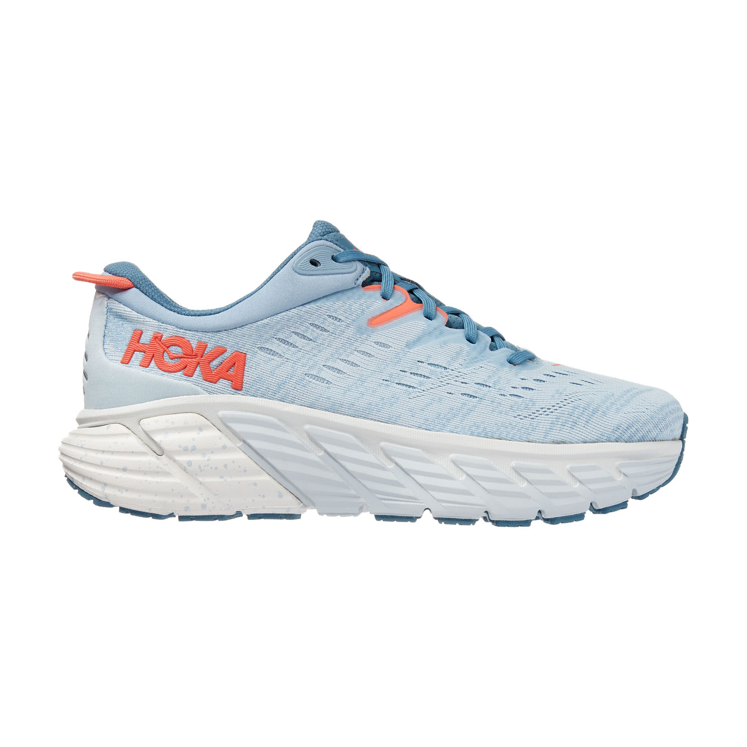 Hoka One One Gaviota 4 Women's Running Shoes - Blue Fog