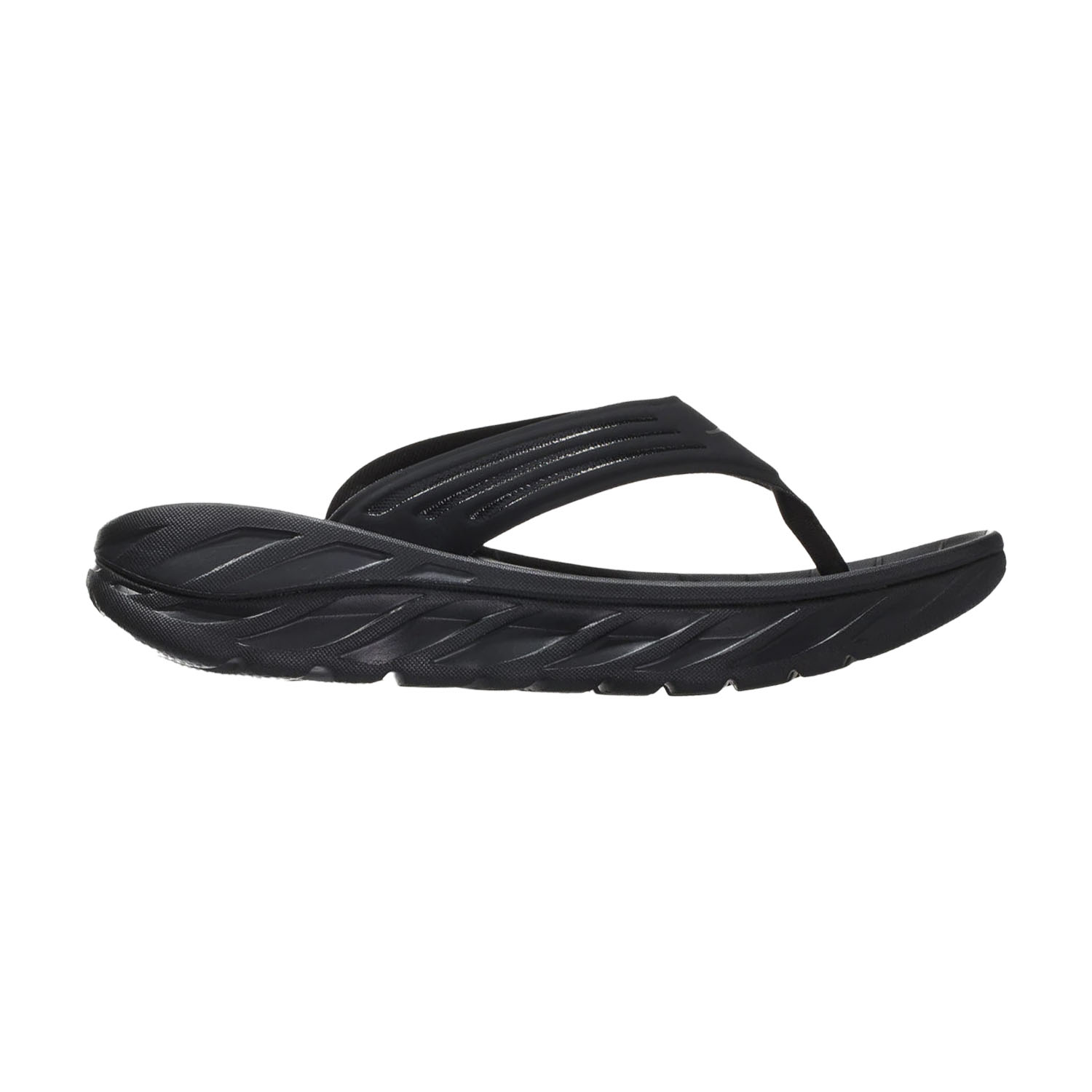 Hoka Ora Recovery Flip - Black/Dark Gull Gray