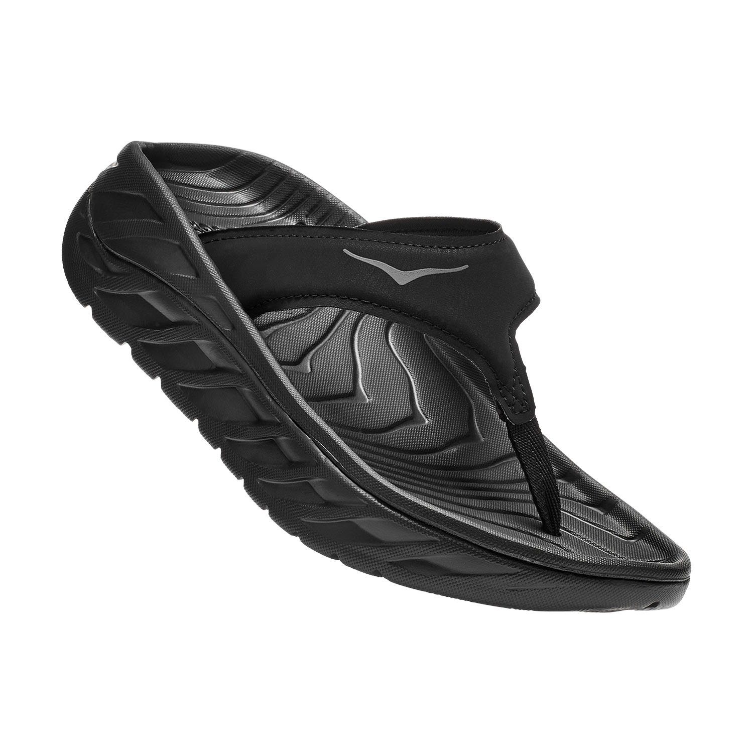 Hoka Ora Recovery Flip Ciabatte - Black/Dark Gull/Gray