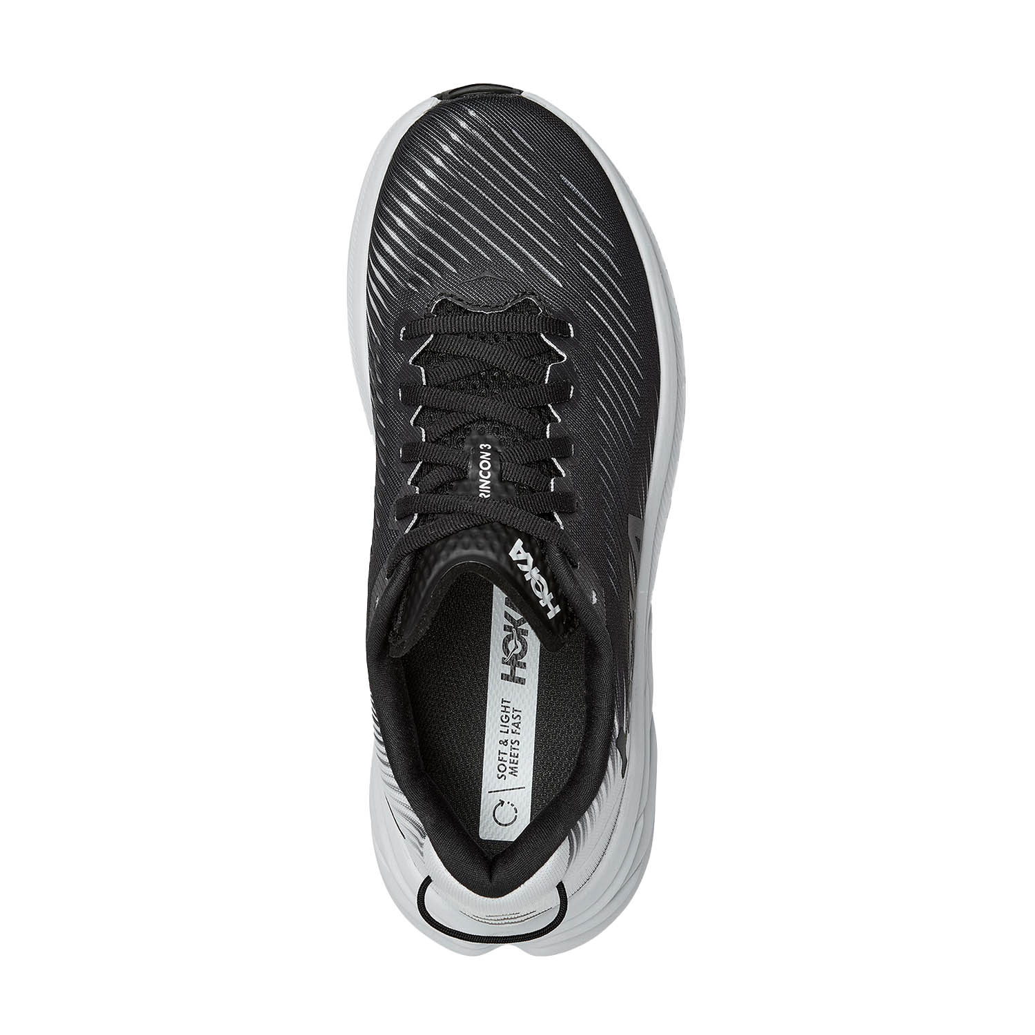 Hoka Rincon 3 - Black/White