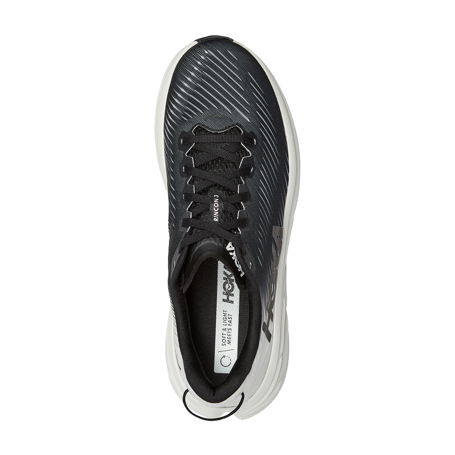 Hoka Rincon 3 - Black/White