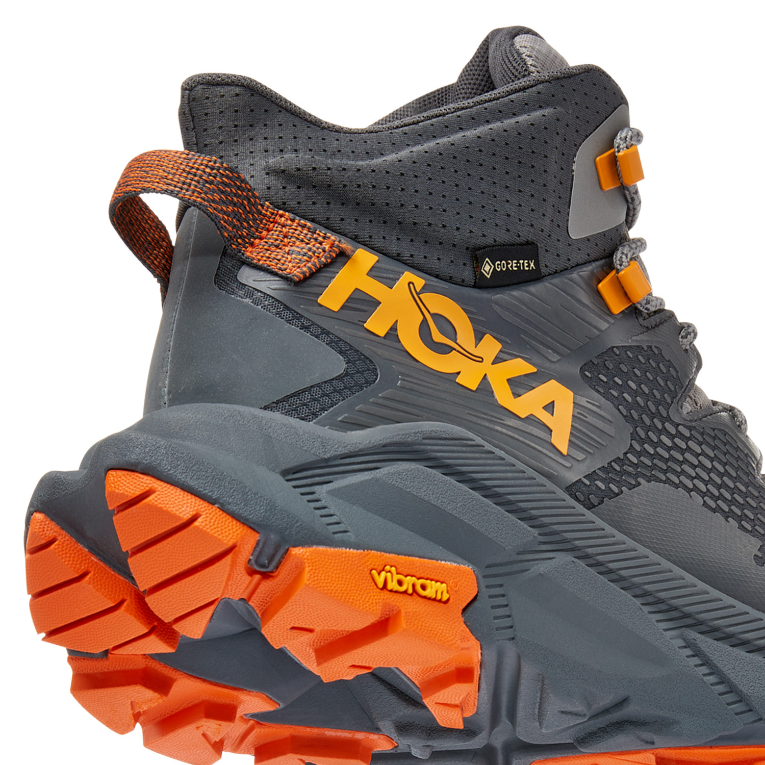Hoka Trail Code GTX - Castlerock/Persimmon Orange