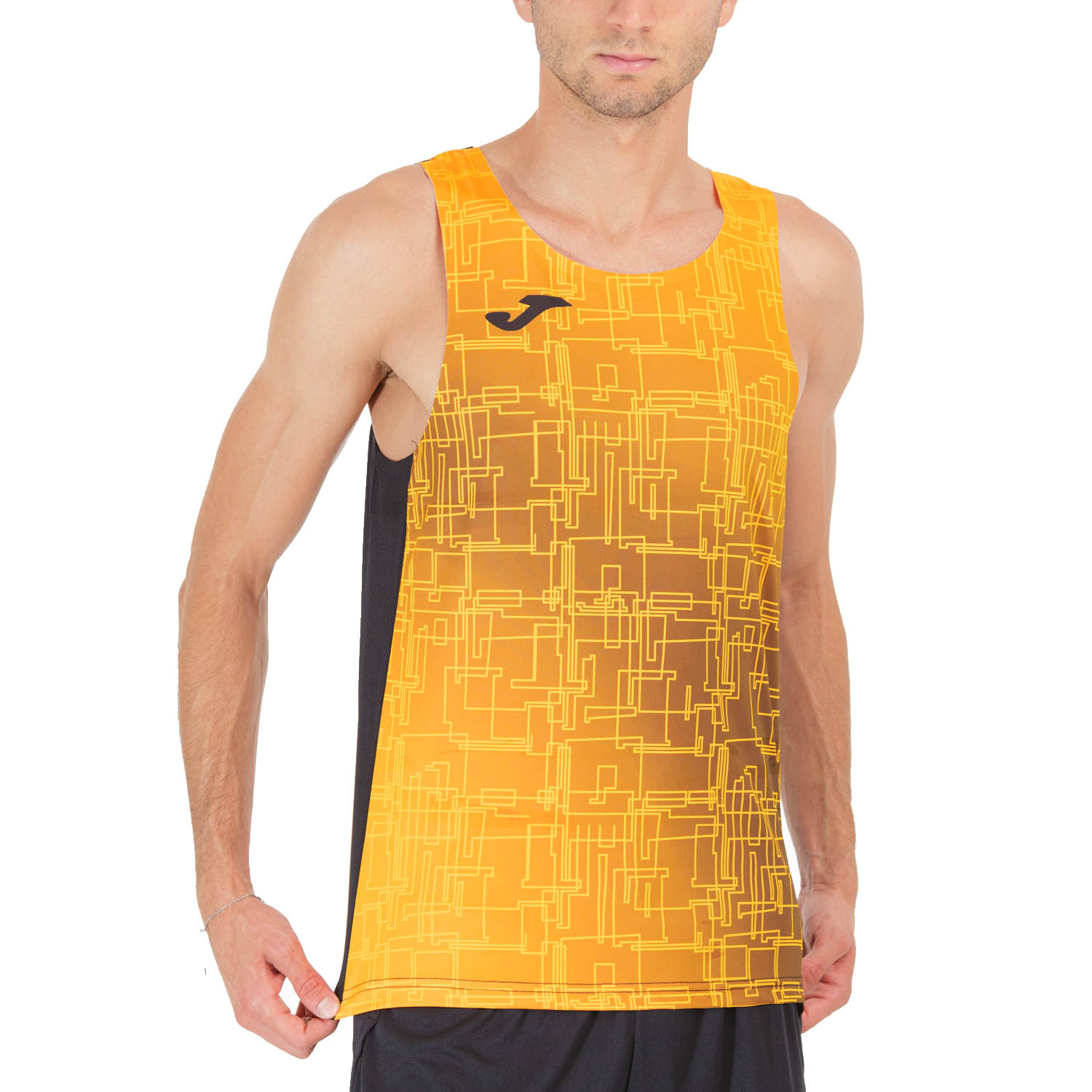 Joma Elite VIII Tank - Black/Orange