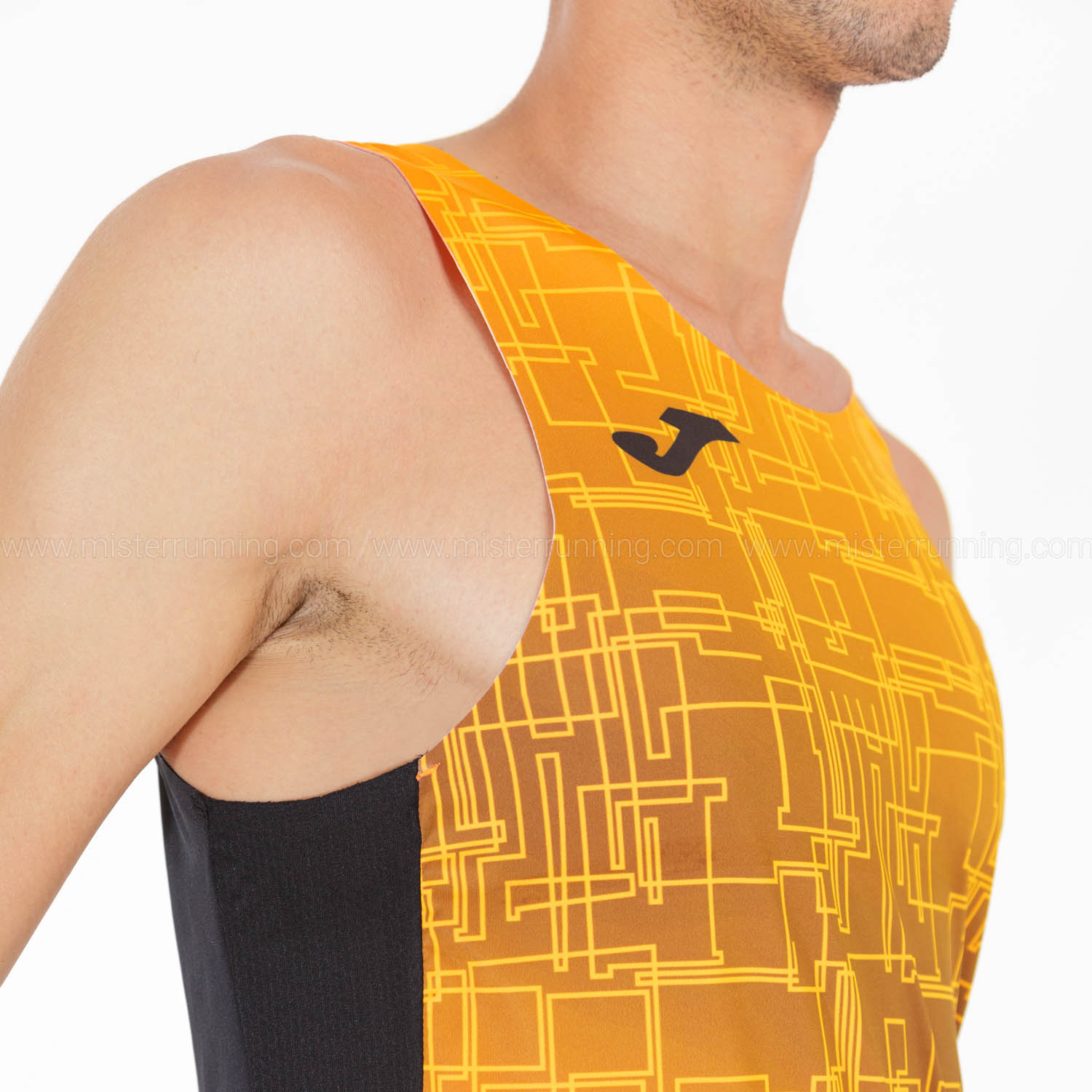 Joma Elite VIII Tank - Black/Orange