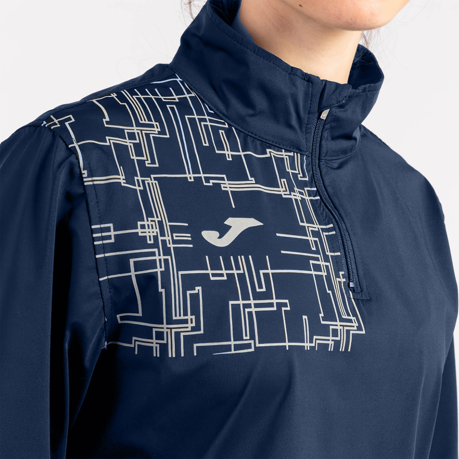 Joma Elite VIII Logo Giacca - Dark Navy