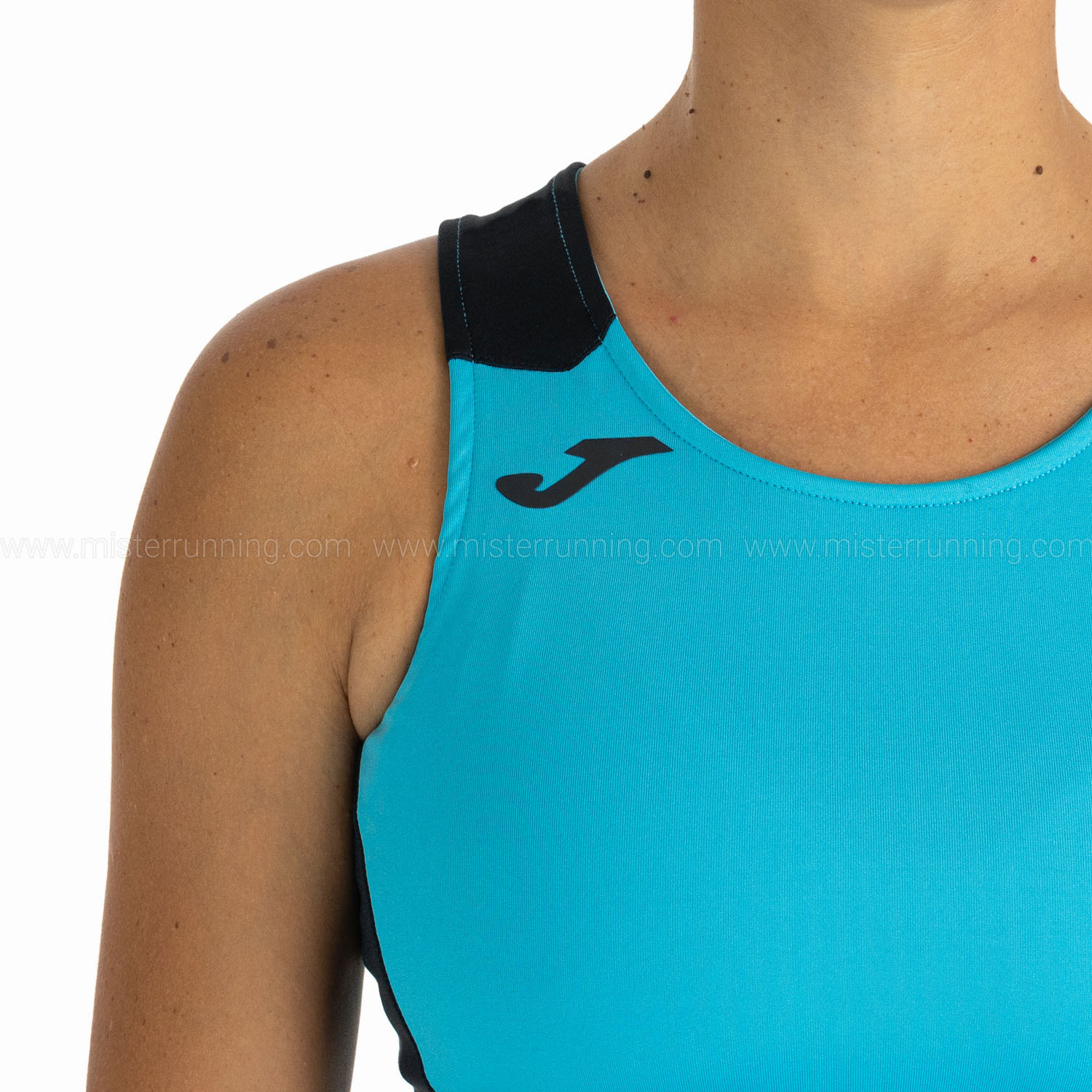 Joma Record II Top - Turquoise/Black